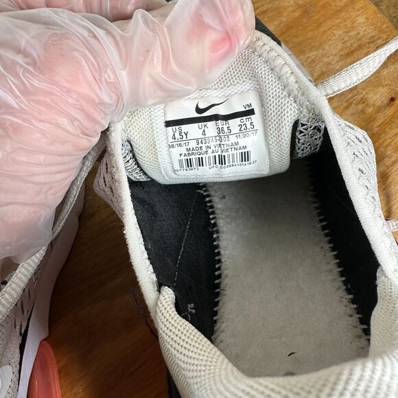 Nike Air Max 270 Light Bone Hot Punch Women's Size 6 Shoes Sneakers 943345-002 - Picture 3 of 9